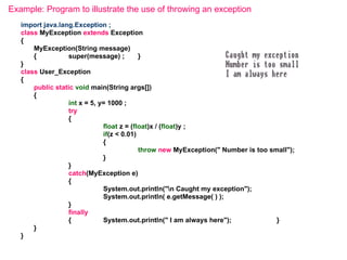 Exception_Handling in java is not mandatory | PPTX