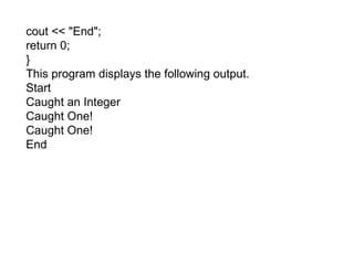 Comprehensive Guide to C++ Exception Handling and Dynamic Matrix ...