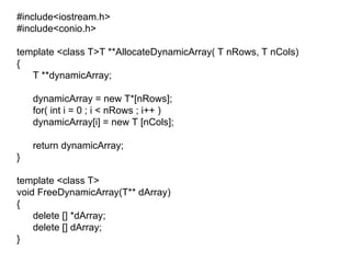Comprehensive Guide to C++ Exception Handling and Dynamic Matrix ...