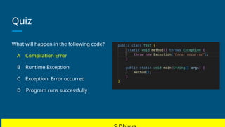 runtime error - exception in thread Exception Handlingasrrsgrdttgsgcd(2).pptx