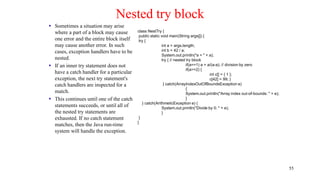 Exception handling and packages.pdf