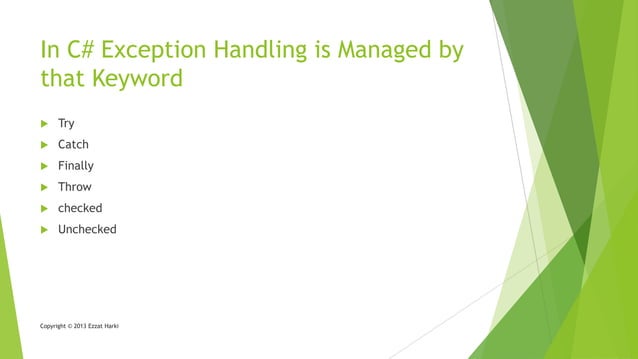 Exception handling in c | PPT