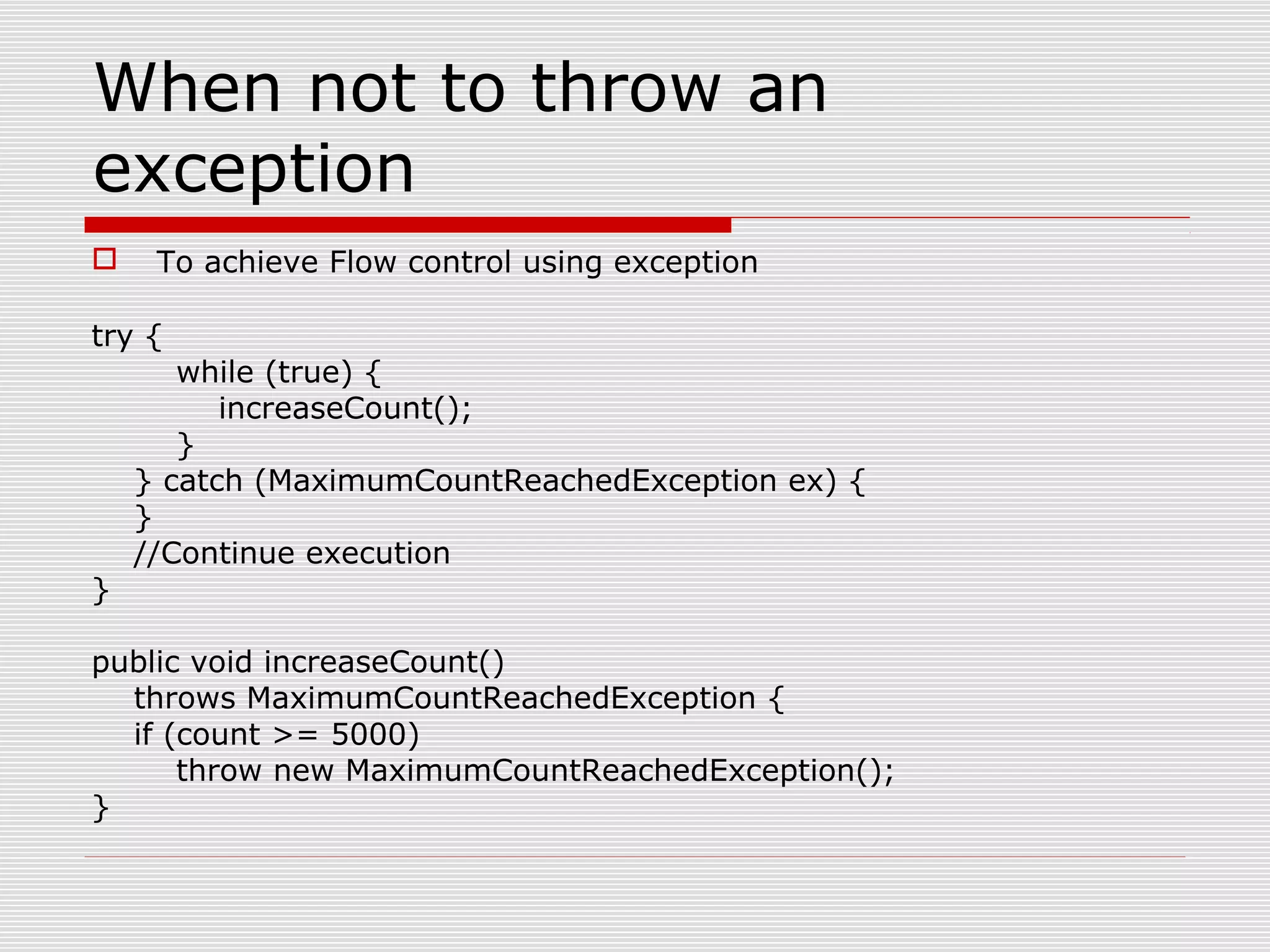 Exception handling in java | PPT