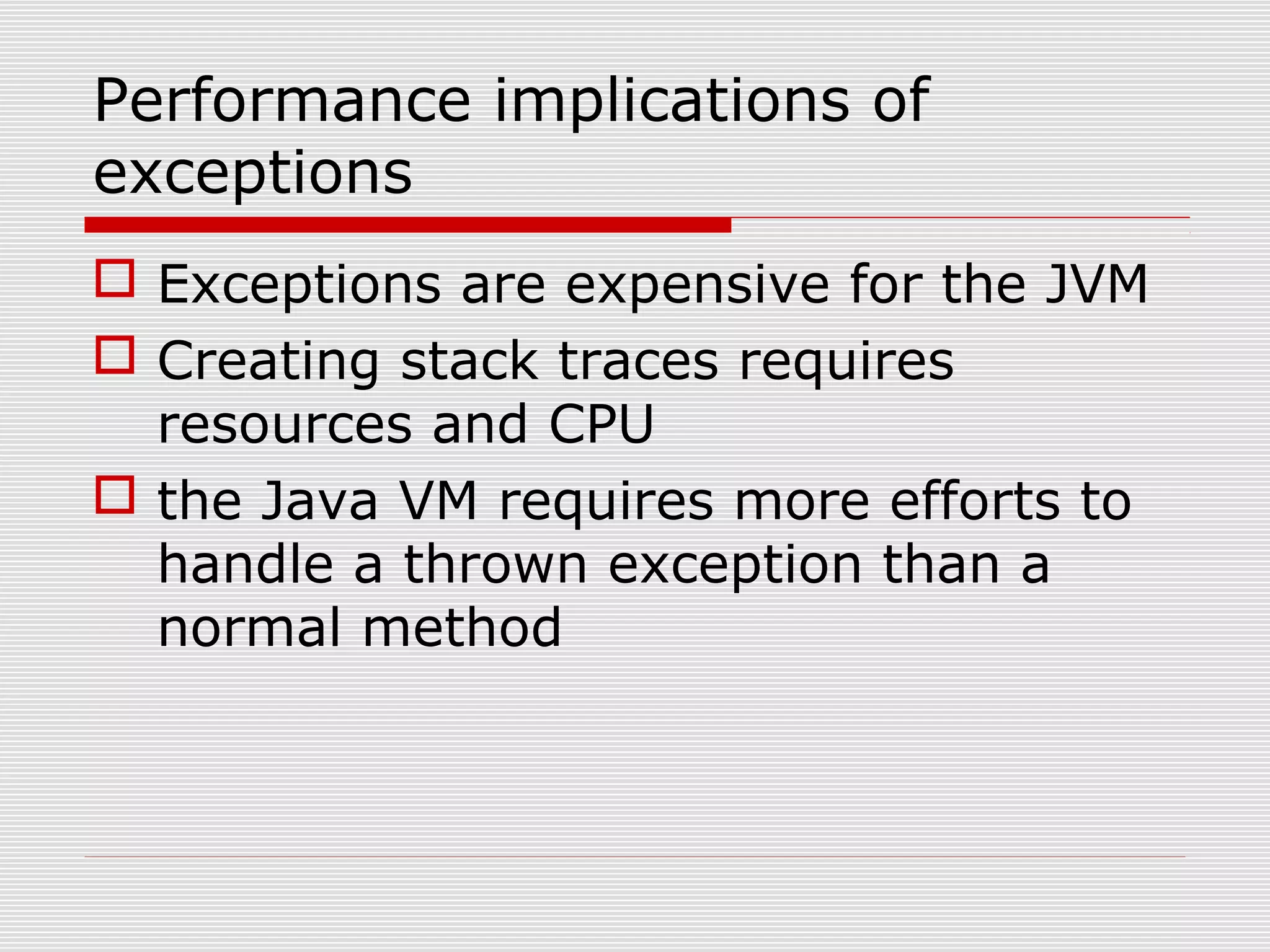 Exception handling in java | PPT