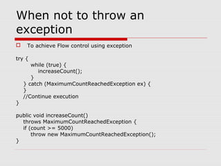 Exception handling in java | PPT
