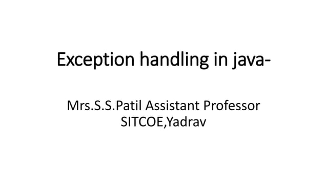 Exception handling in java-PPT.pptx