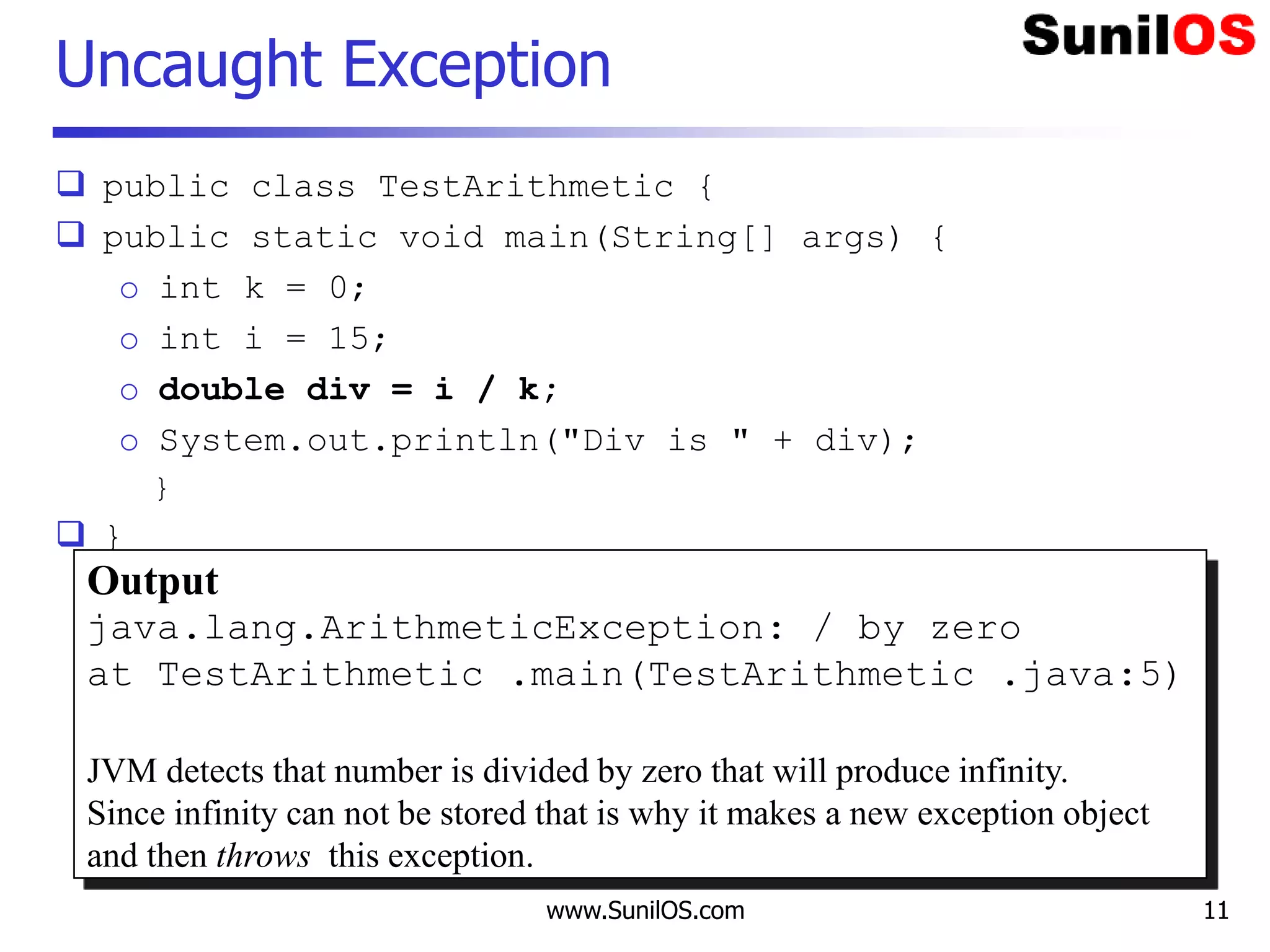 Exception Handling v3