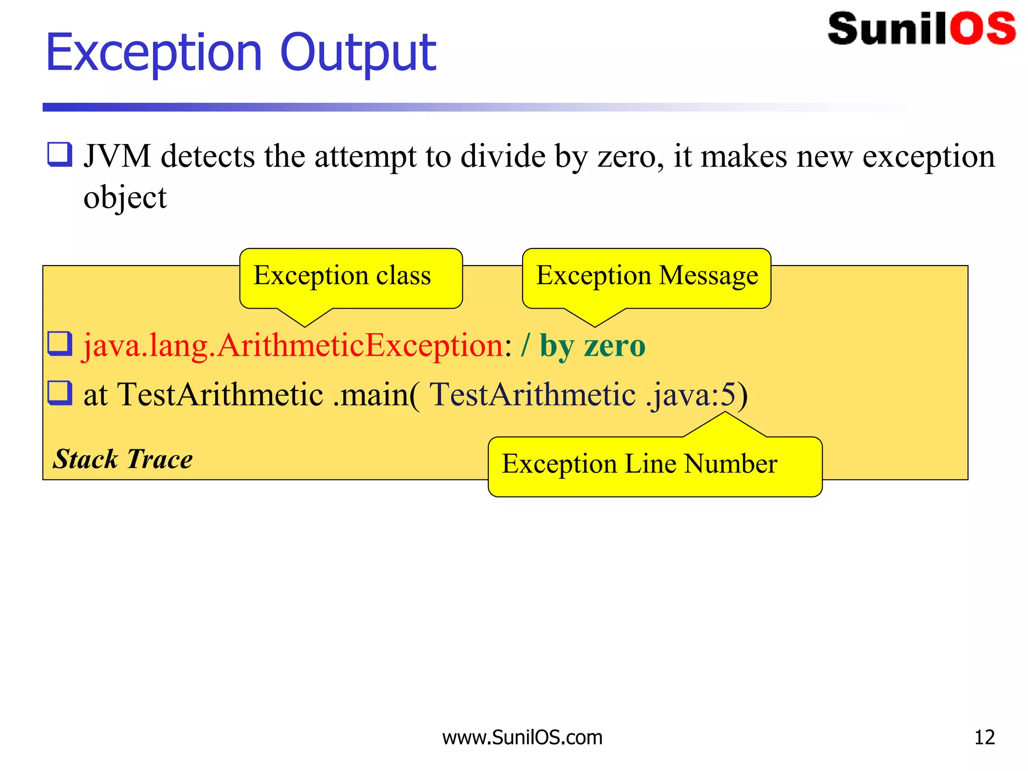 Exception Handling v3