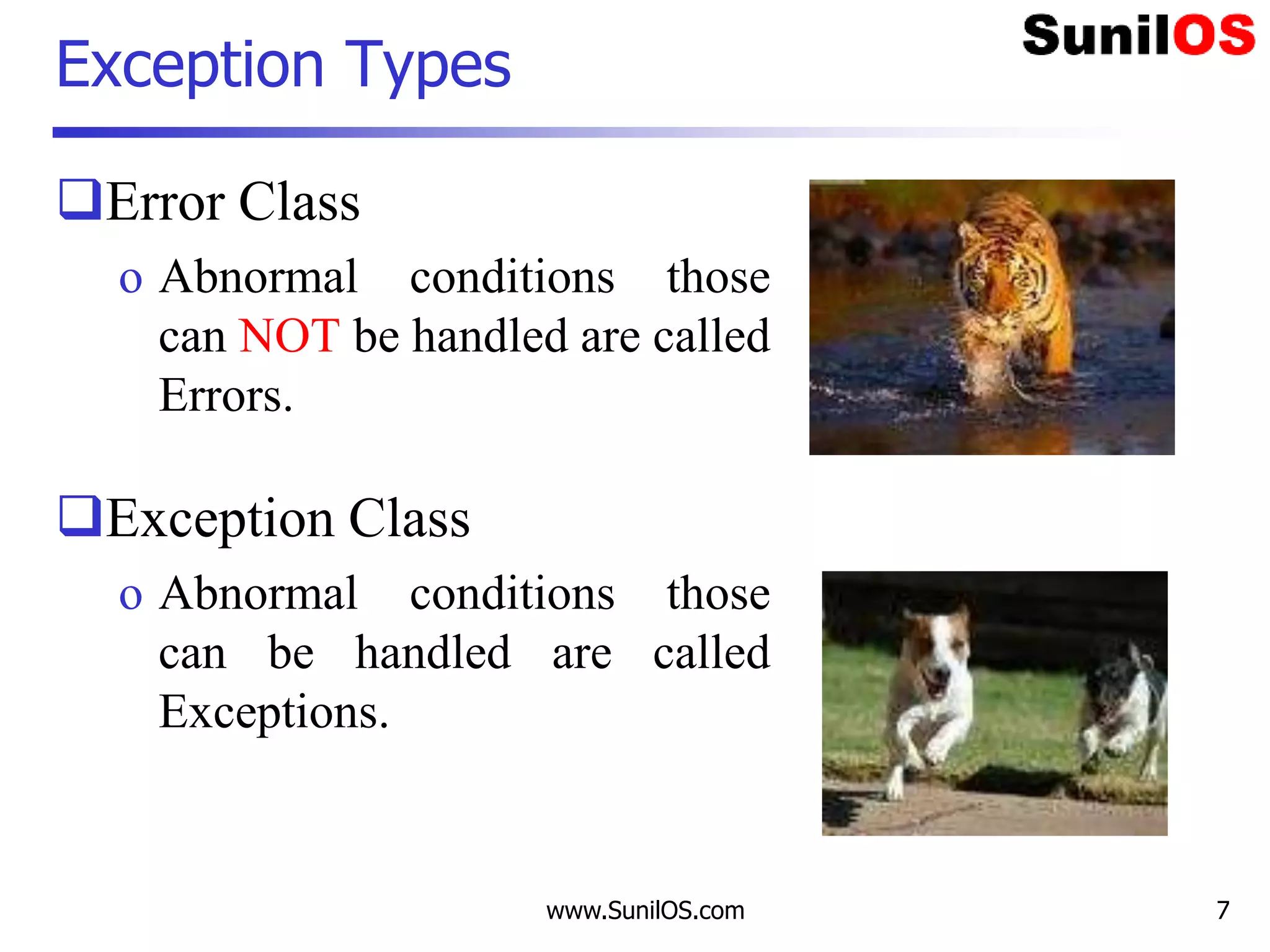 Exception Handling v3