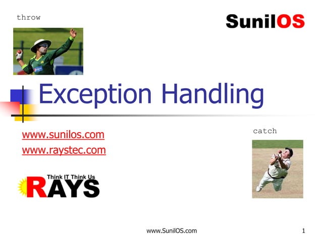 Exception Handling v3 | PPT