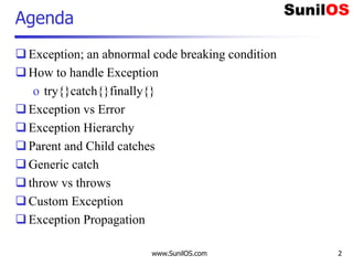 Exception Handling v3