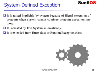 Exception Handling v3