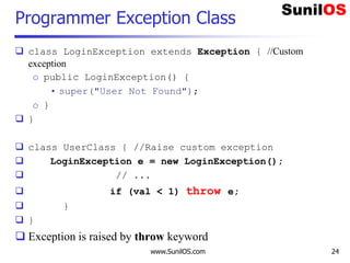 Exception Handling v3 | PPT