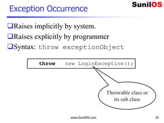 Exception Handling v3