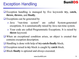 Exception Handling v3 | PPT