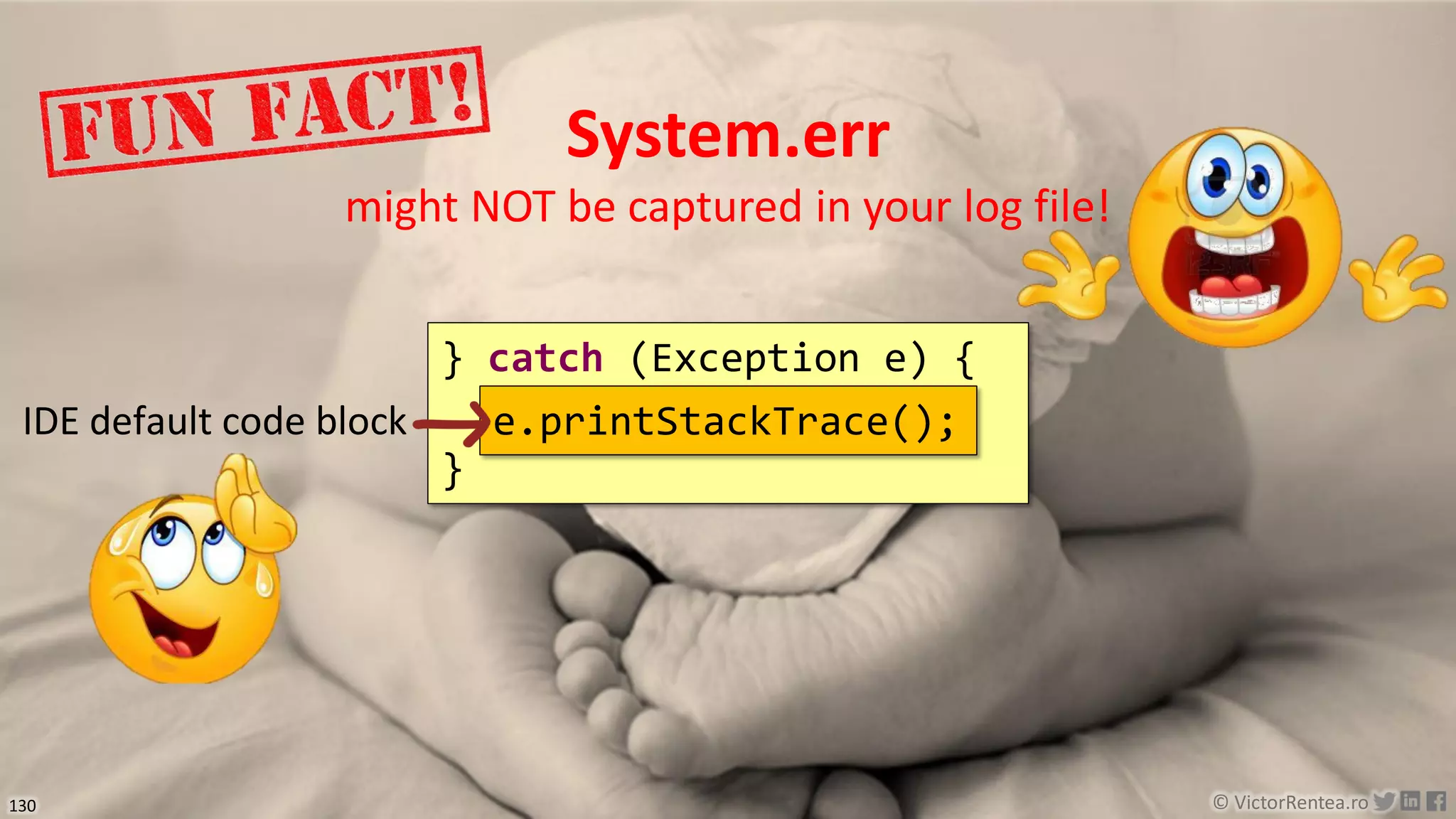 Definitive Guide to Working With Exceptions in Java - takj at Java Champions Conference