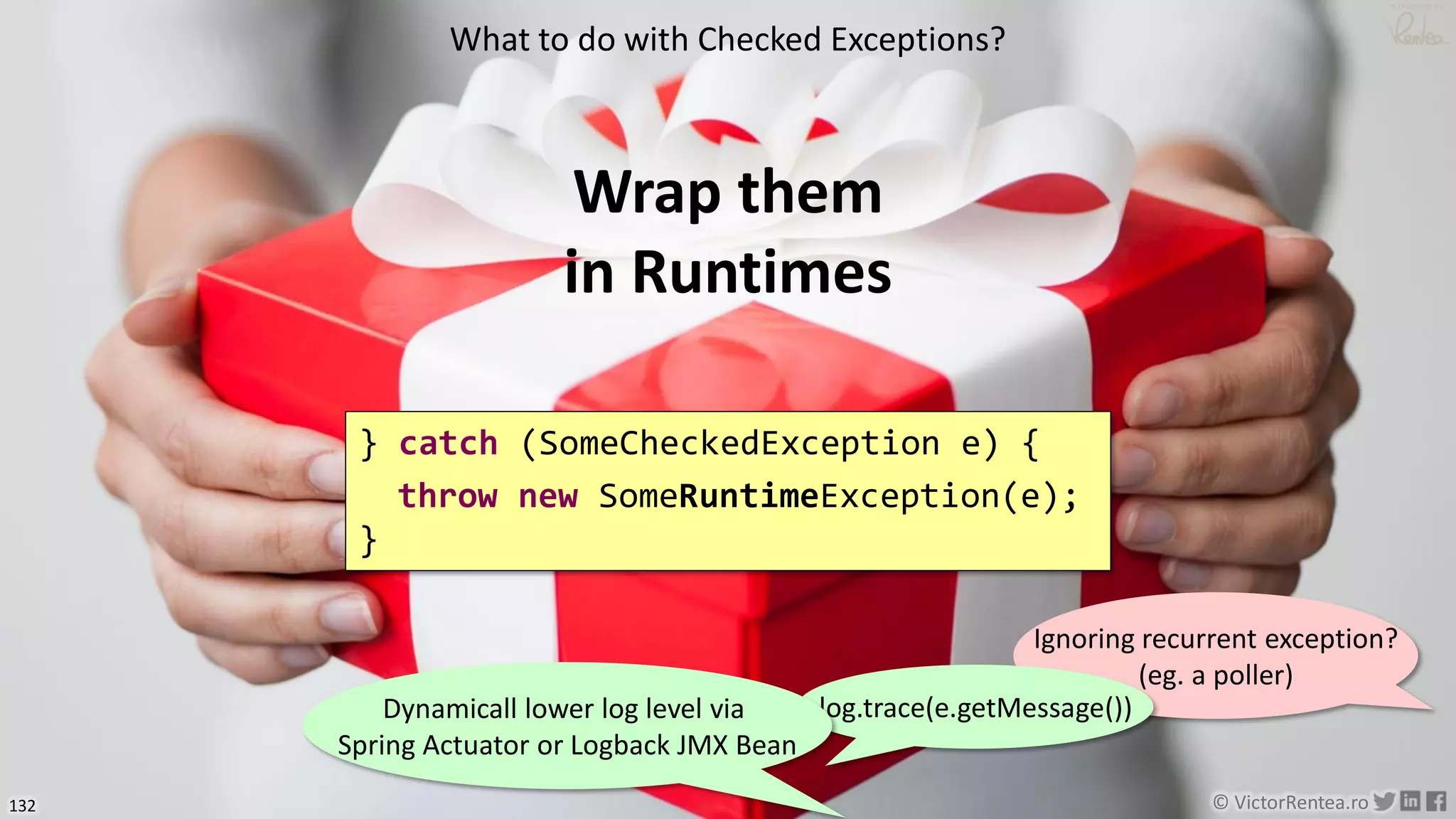 Definitive Guide to Working With Exceptions in Java - takj at Java Champions Conference