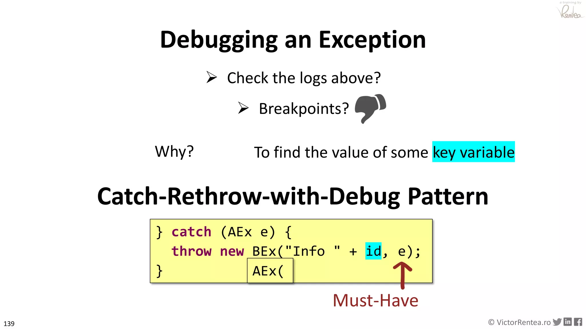 Definitive Guide to Working With Exceptions in Java - takj at Java Champions Conference