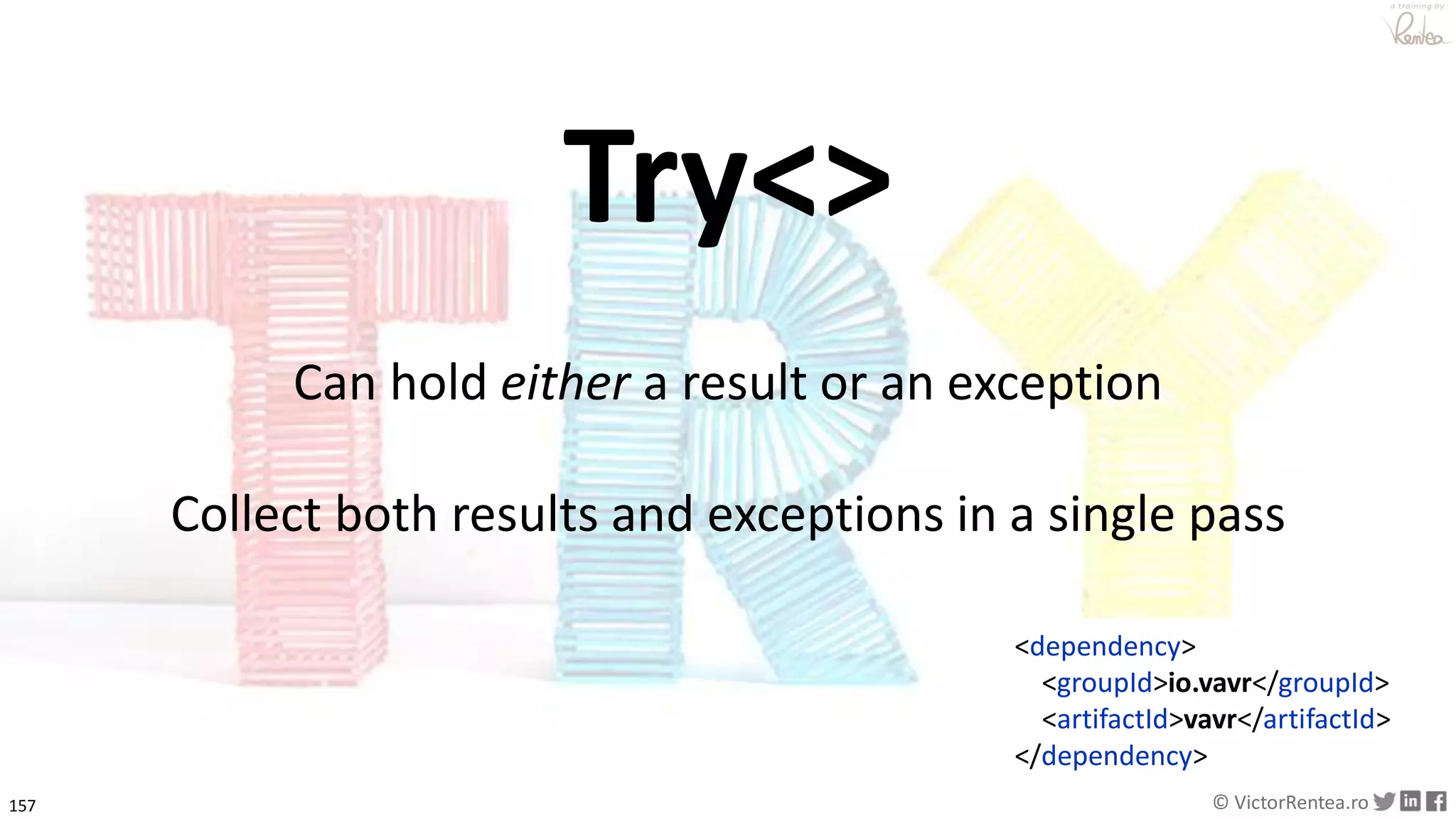 Definitive Guide to Working With Exceptions in Java - takj at Java Champions Conference