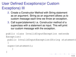 Types of Exceptionsfsfsfsdfsdfdsfsfsdfsd | PPT