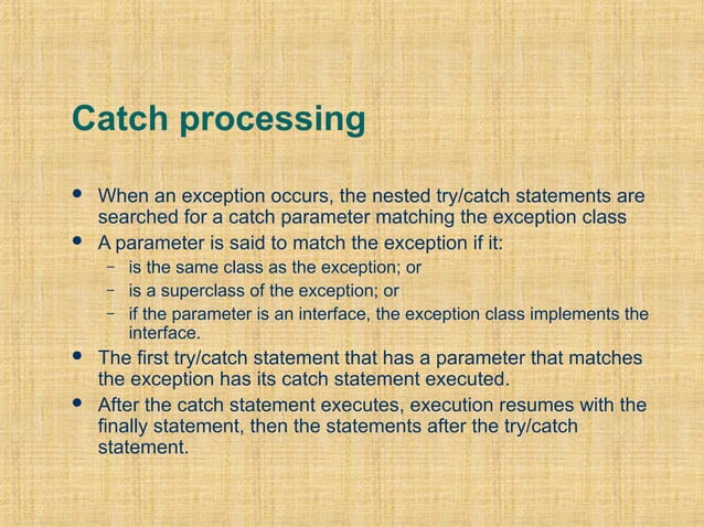 Exceptions in java | PPT