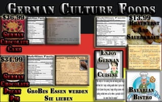German Culture Foods