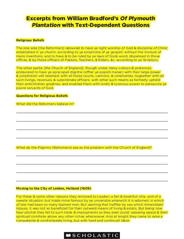 of plymouth plantation chapter 9 essay Free plymouth plantation papers, essays, and research papers the purpose of this essay is to contrast the purposes of the writers, their intended audiences, and . of plymouth plantation chapter 9 essay Free plymouth plantation papers, essays, and research papers the purpose of this essay is to contrast the purposes of the writers, their intended audiences, and .