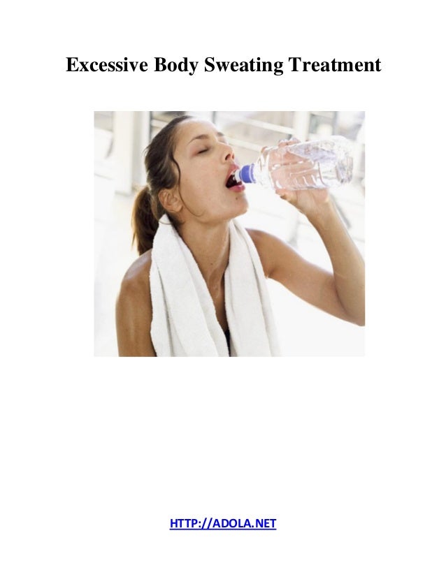 thyroid sweating treatment