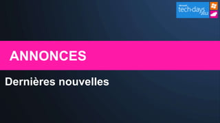 ANNONCES
Dernières nouvelles
 