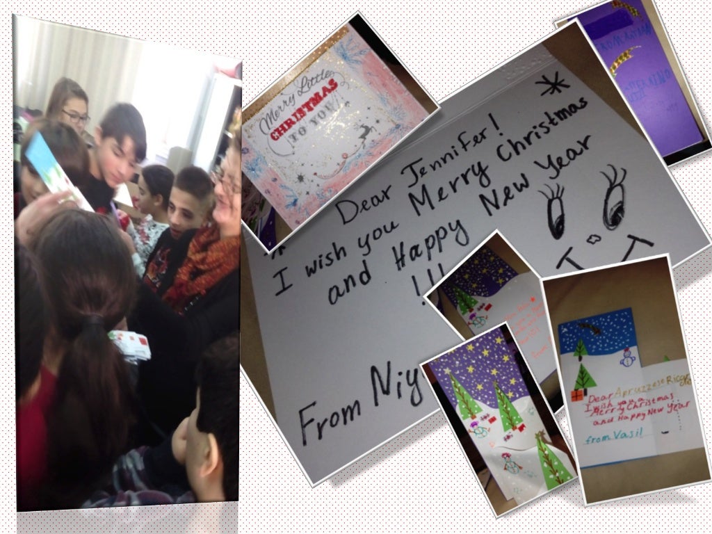 Exchange of Christmas cards