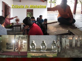 Tribute to Mahatma

 