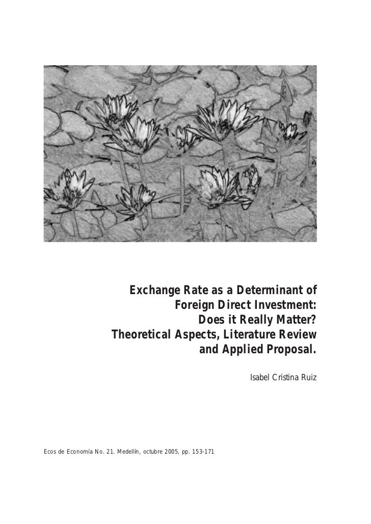 Exchange rate investment