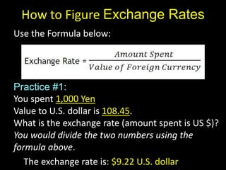 Exchange Rates | PPTX