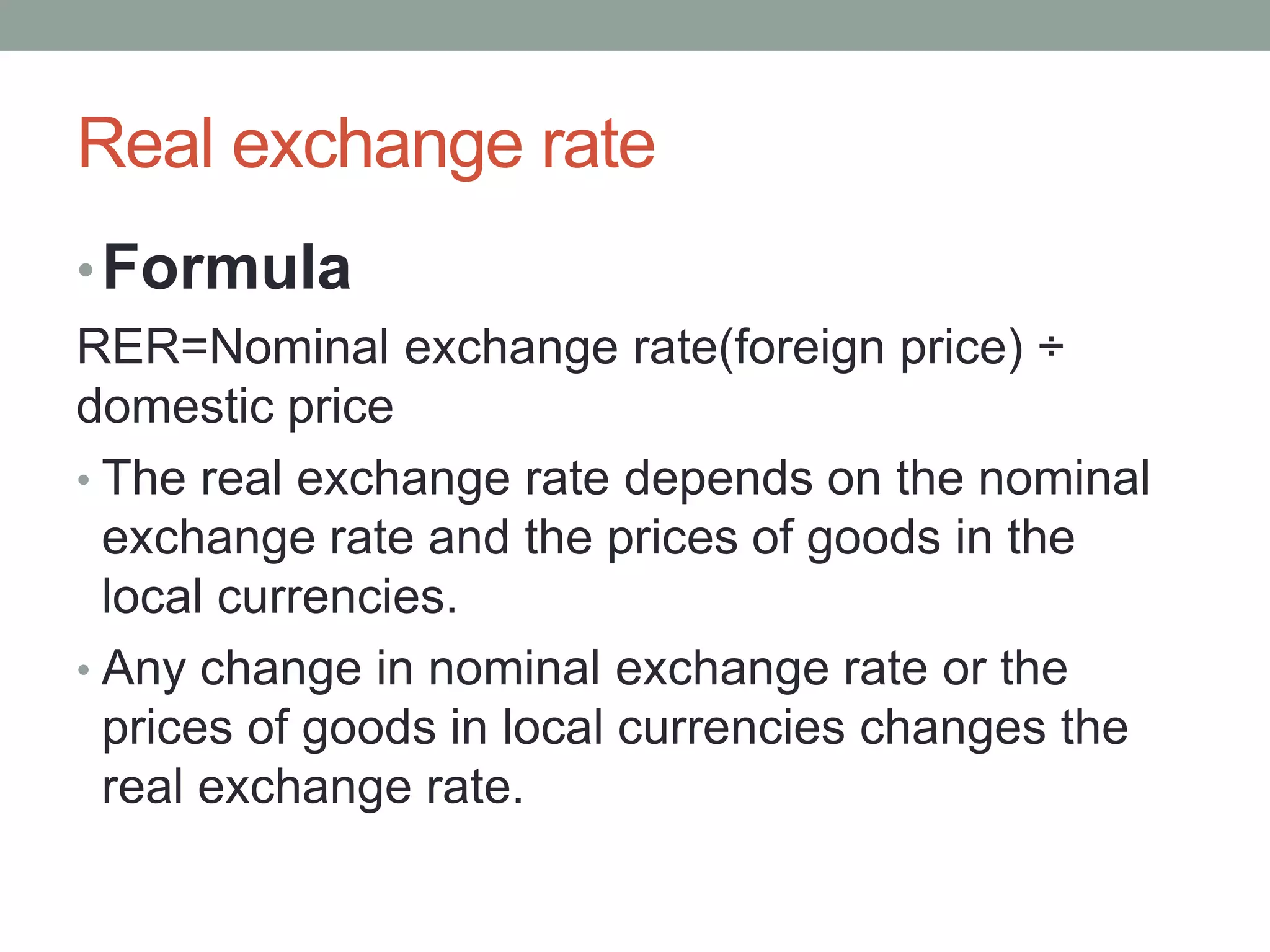 Exchange rates | PPTX