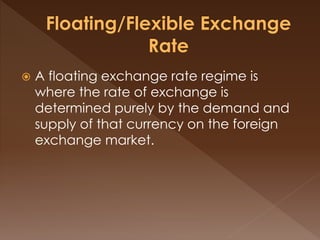 Exchange Rate | PPTX
