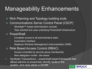 Resources & Q&AIntroducing the Microsoft Lync FamilyServersClientR2R2
