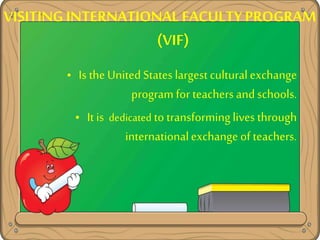 Exchange Teachers | PPT