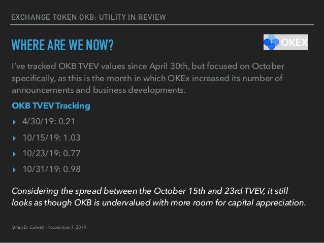 Exchange Token Okb Utility In Review