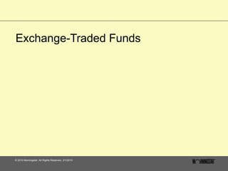 Exchange-Traded Funds 