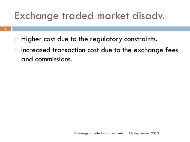 Forex vs otc