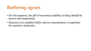 EXCIPIENT USED IN PARENTRALS AND AEROSOLS.pptx