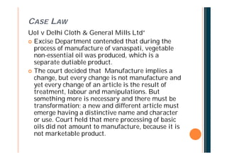Excise Process Excise | PDF
