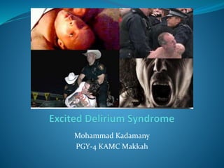 Mohammad Kadamany
PGY-4 KAMC Makkah
 