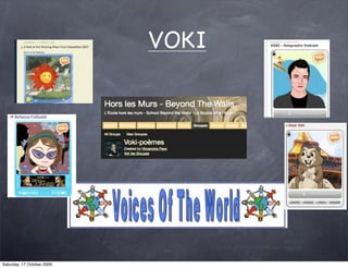 VOKI




Saturday, 17 October 2009
 