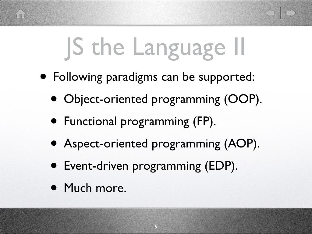 JS the Language II