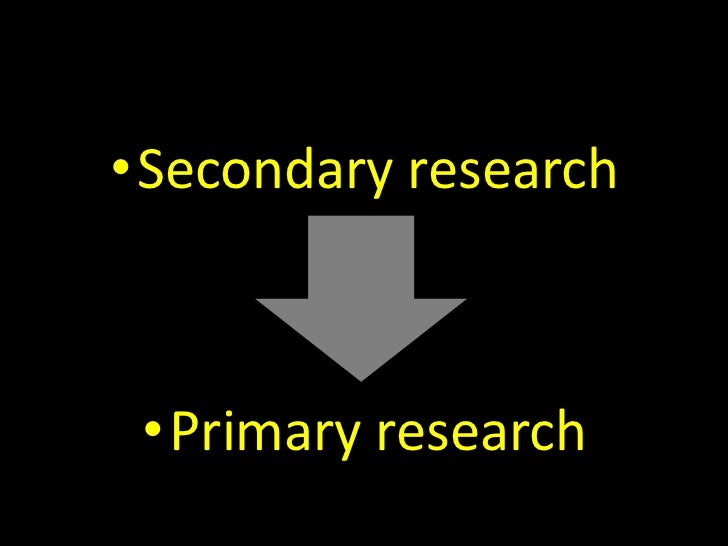 Marketing research notes