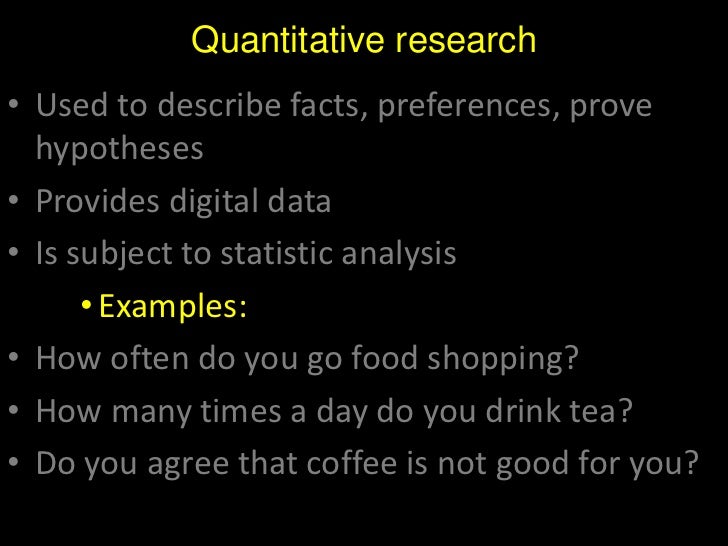 Marketing research notes