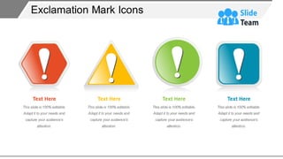 Exclamation Mark Icons