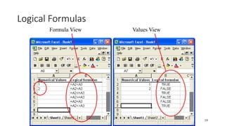 Excle formula | PPTX