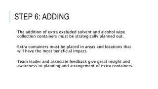 Excluded Solvent & Alcohol Contaminated Wipe Collection | PPTX